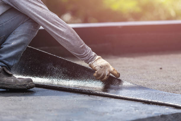 Professional Emergency Waterproofing technician working in Chandler, IN